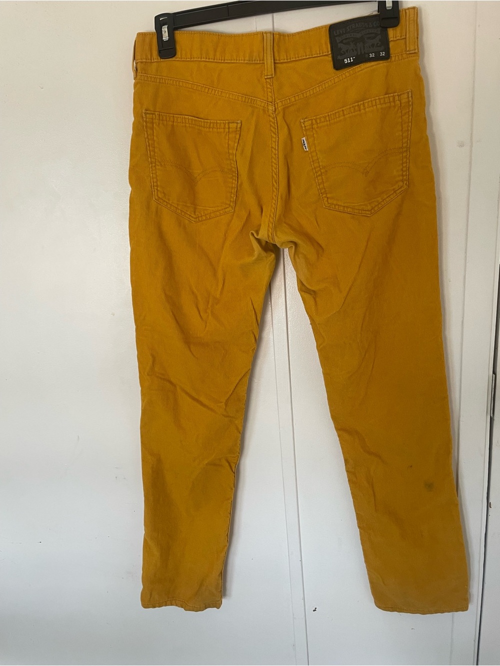 Levi's Skinny Jeans in Mustard Yellow - Picture 4 of 6